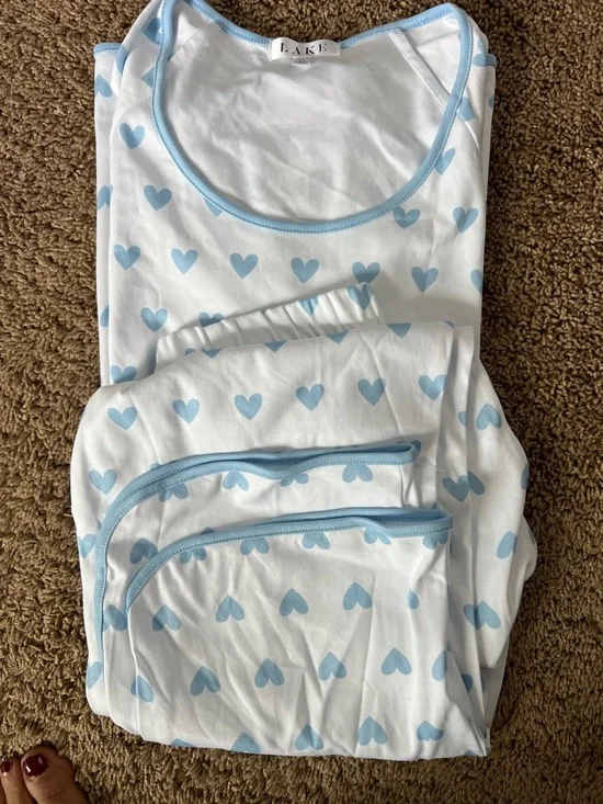 Lake Pima Short-Long Set in French Blue Heart. Size ST - Picture 11 of 16